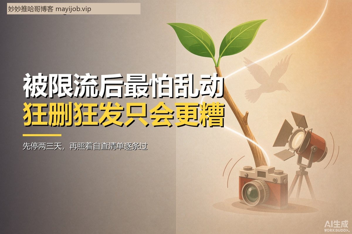 被限流后最怕乱动